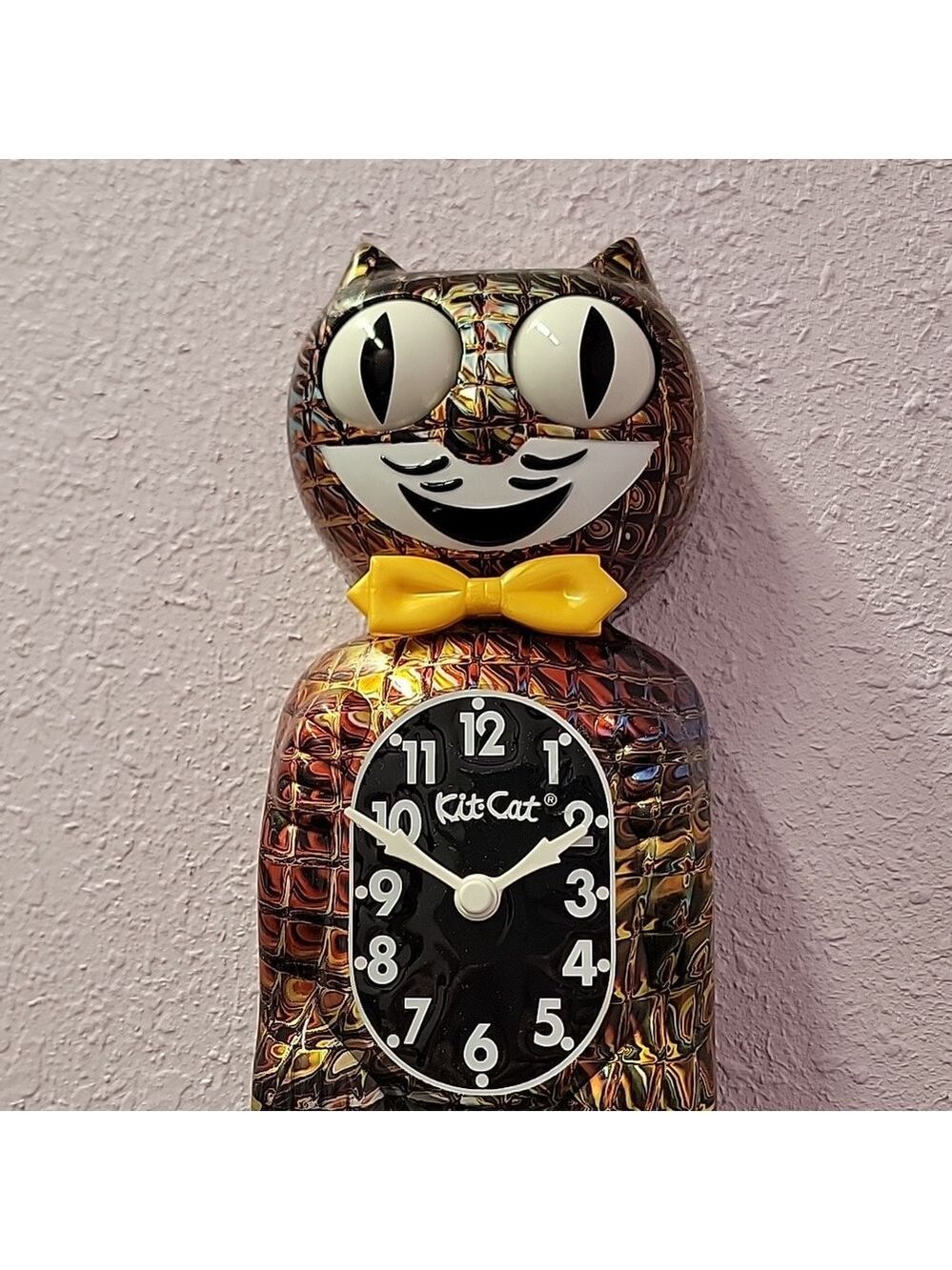 Prismatic Chrome Exotic Pet Collection Kit-Cat Klock Clock LAST ONE!